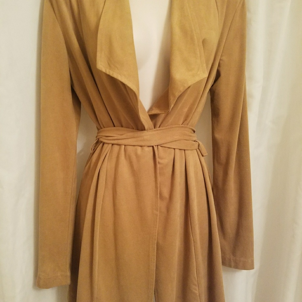 Sassy Microfiber Suede Look Jacket. - image 1